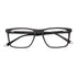 Sirts Grey Rectangular Shiny Full Rim - Lens Caravan